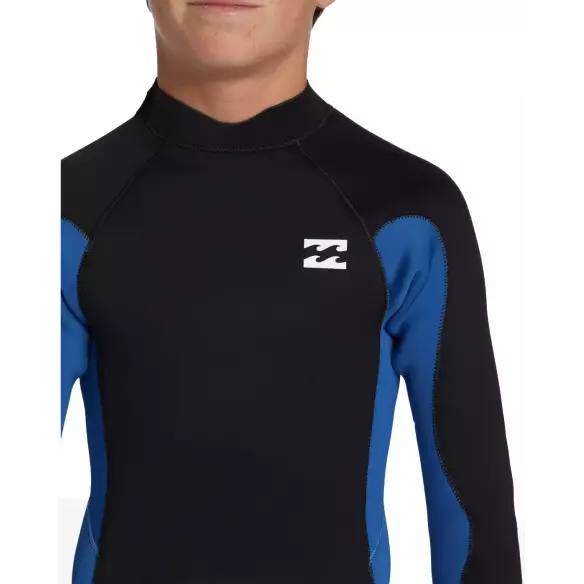 Fato Surf Billabong Foil 3/2mm BZ Flat Lock Junior Mid Blue Fato Surf Billabong Foil 3/2mm BZ Flat Lock Junior Mid Blue