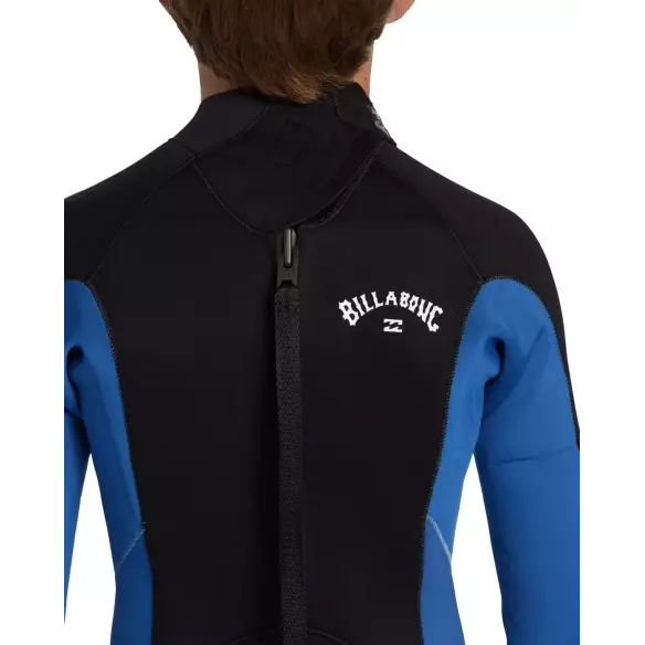 Fato Surf Billabong Foil 3/2mm BZ Flat Lock Junior Mid Blue Fato Surf Billabong Foil 3/2mm BZ Flat Lock Junior Mid Blue