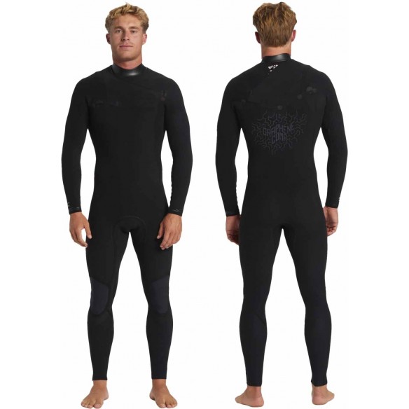 Billabong Revolution Natural Wetsuit CZ 4/3mm Dark Navy Billabong Revolution Natural Wetsuit CZ 4/3mm Dark Navy