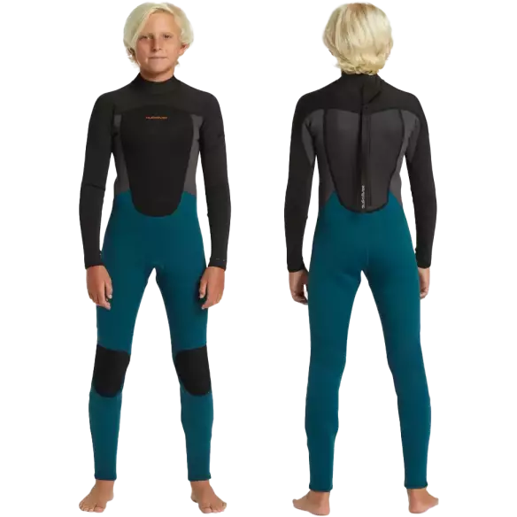 Wetsuit Quiksilver Prologue Kids 3/2mm Midnight Turquoise Wetsuit Quiksilver Prologue Kids 3/2mm Midnight Turquoise