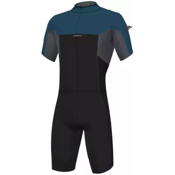 Shorty quiksilver prologue 2mm SS Midnight Turquoise