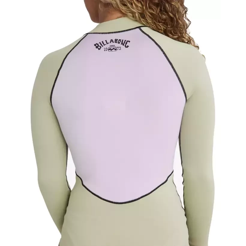 Neopren Billabong Salty Dayz Natural Light LS Pistachio