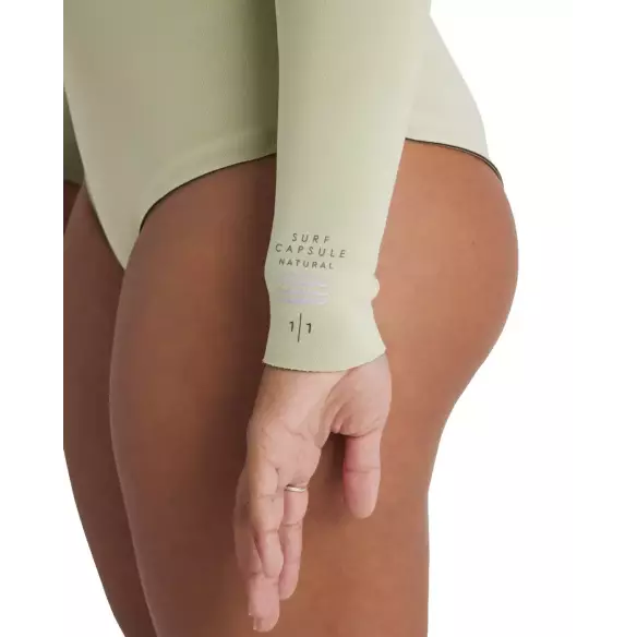 Wetsuit Billabong Salty Dayz Natural Light LS Pistachio