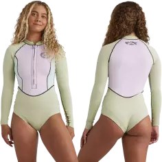 Fato Billabong Surf Capsule Salty Dayz Natural Light LS Pistachio