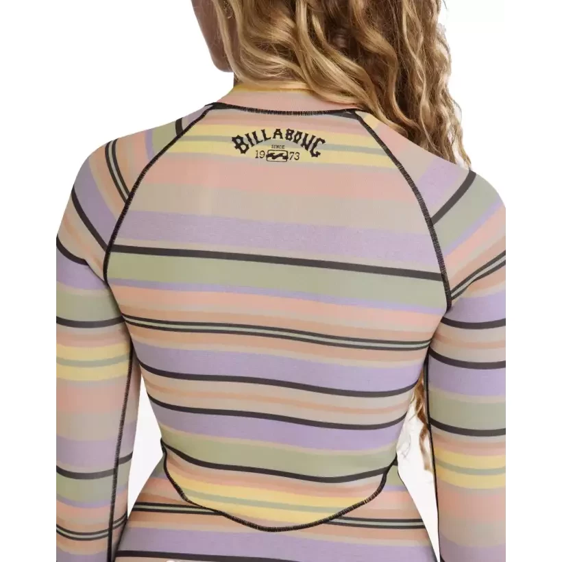 Neopreno Billabong Salty Dayz Natural Light LS Black Multi