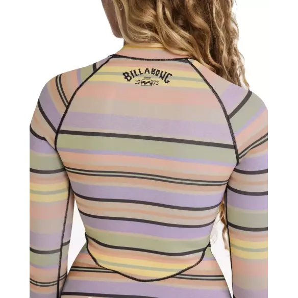 Neopreen Billabong Salty Dayz Natural Light LS Black Multi