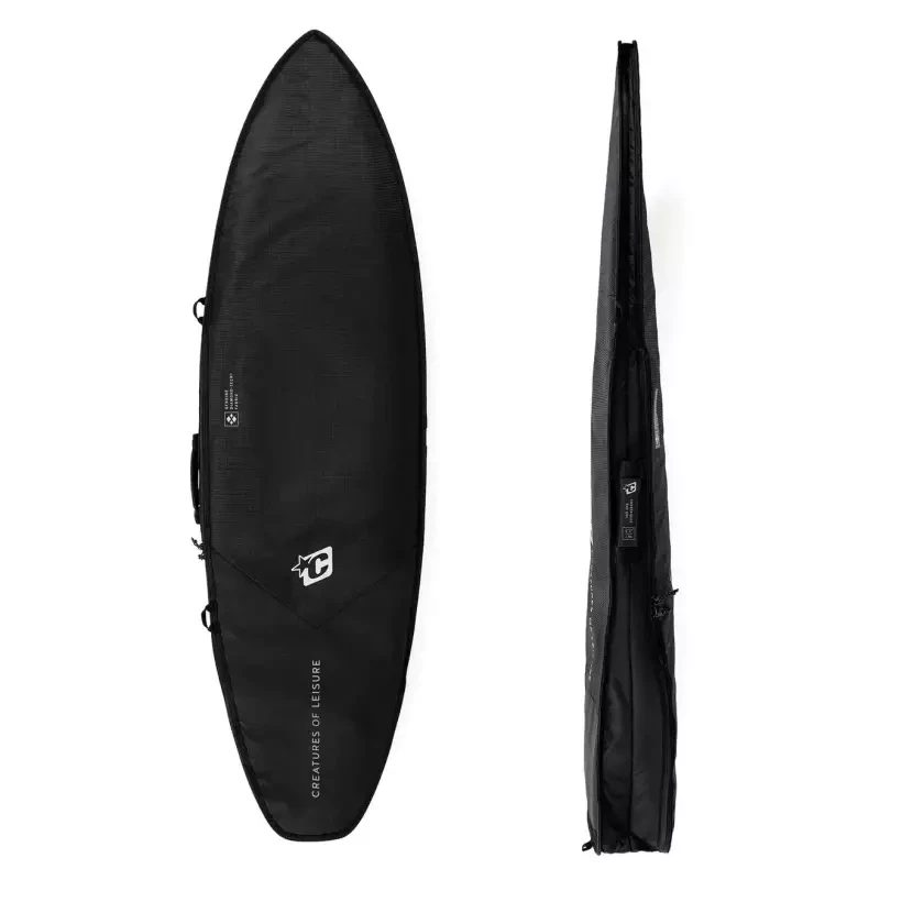 Capas de surf Creatures Shortboard Day Use DT2.0 Black Silver
