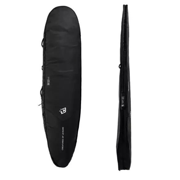 boardbag Creatures Longboard Day Use DT2.0 Black Silver boardbag Creatures Longboard Day Use DT2.0 Black Silver