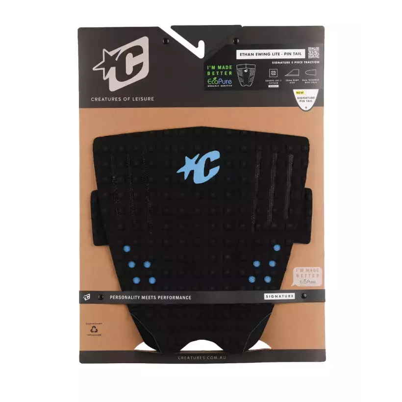 Grip Creatures Ethan Ewing Lite Pin Tail Ecopure Black/Cyan