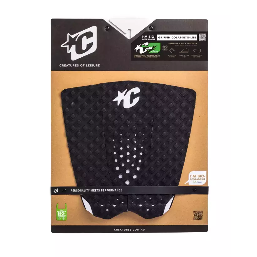 Pad de surf Creatures of leisure Griffin Colapinto Lite Ecopure Black