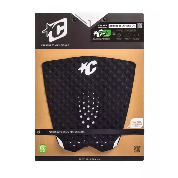 Pad de surf Creatures of leisure Griffin Colapinto Lite Ecopure Black