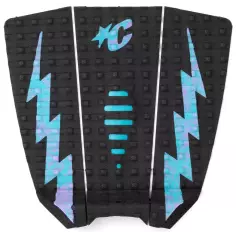 Pad de surf Creatures Mick "eugene" Fanning Lite Black Fluro Blue L...