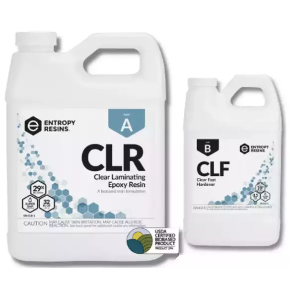 Epoxy hars Entropy CLR+CLF - kit van 1,47 kg