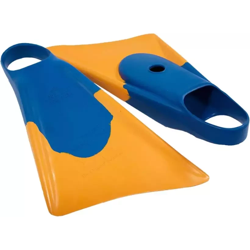 Aletas de bodyboard Churchill Makapuu Yellow/Blue