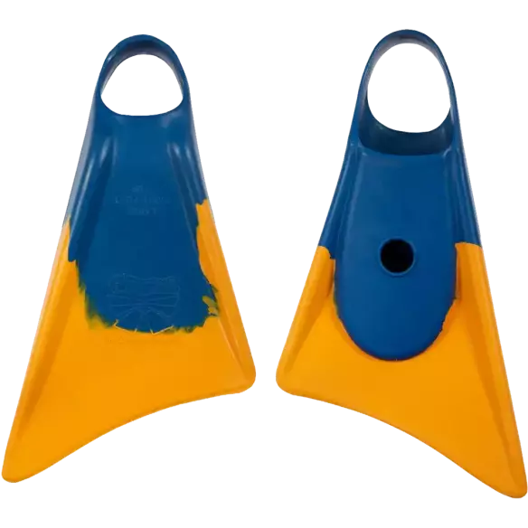 Aletas de bodyboard Churchill Makapuu Yellow/Blue