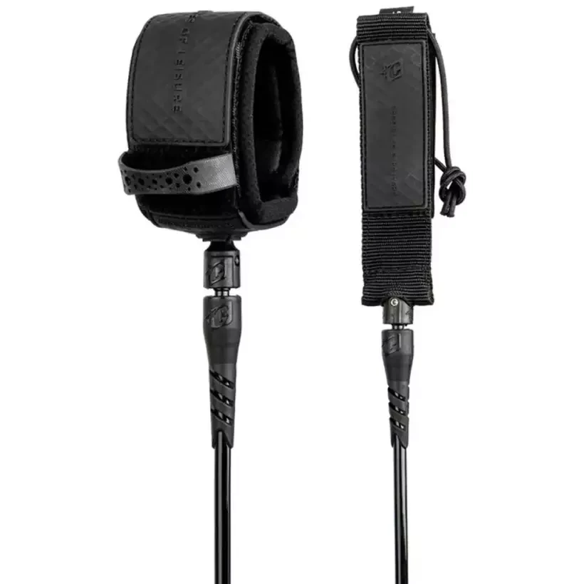 Creatures Reliance Longboard ANKLE Surfboard Leash Black/Black