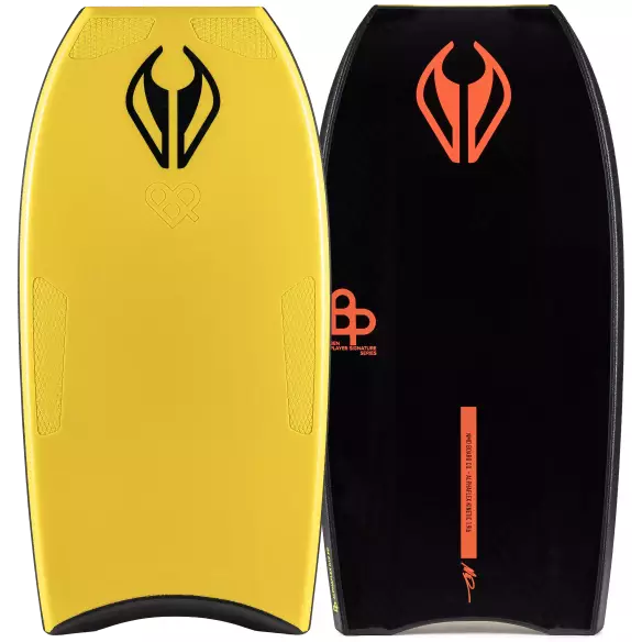 Planche de bodyboard NMD Ben Player Alphaflex PP Yellow/Black