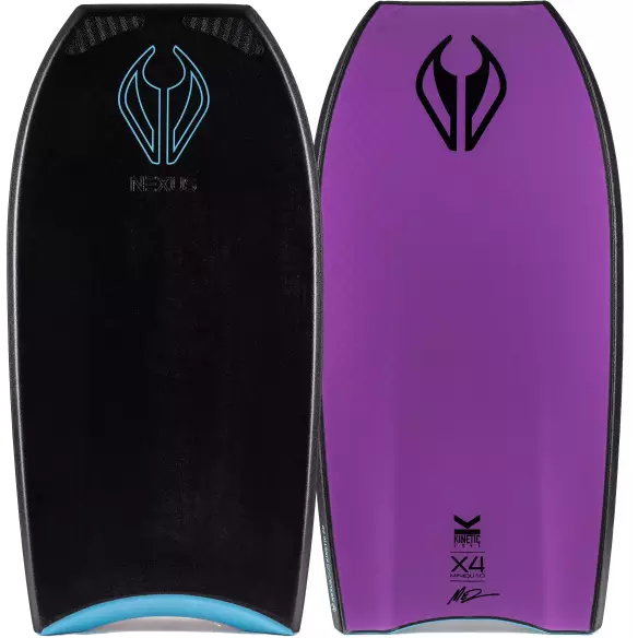Tabla de bodyboard NMD Nexus Kinetic PP X4 Midnight Black/Violet
