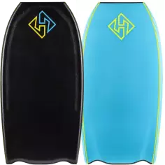 Planche de bodyboard Hubboards Hubb Edition PP HD Bat Tail Black/Tu...