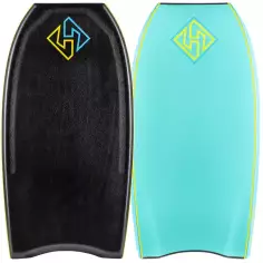 Planche de bodyboard Hubboards Hubb Edition PP HD Black/Turquoise