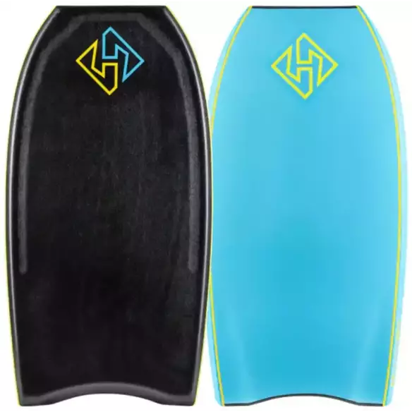 Prancha de bodyboard Hubboards Hubb Edition PP HD Black/Cool Blue