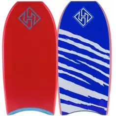 Tavola da bodyboard Hubboards Dubb PP HD Red/Electric Blue