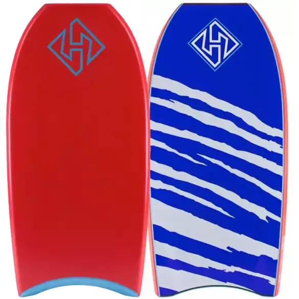 Tabla de bodyboard Hubboards Dubb PP HD Red/Electric Blue
