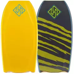 Planche de bodyboard Hubboards Hubb Edition PP Pro Bat Tangerine/Gr...