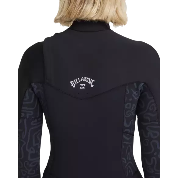 Fato Surf Billabong Synergy Natural 3/2mm CZ Black Fade Fato Surf Billabong Synergy Natural 3/2mm CZ Black Fade