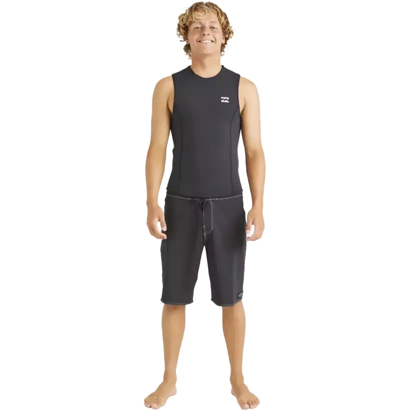 Top muta surf Billabong Absolute Natural 1mm Vest