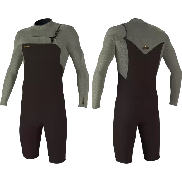 Muta corta ONeill Hyperfreak 2mm LS Spring Arabica/Chimera