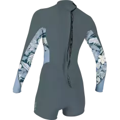 Combinaison Shortspring O´Neill Bahia Womens LS Shde/Palmeno Trop/F... 2