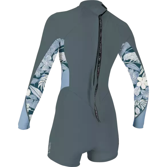 Combinaison Shortspring O´Neill Bahia Womens LS Shde/Palmeno Trop/F...