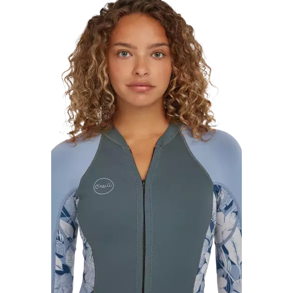 Combinaison Shortspring O´Neill Bahia Womens LS Shde/Palmeno Trop/F...