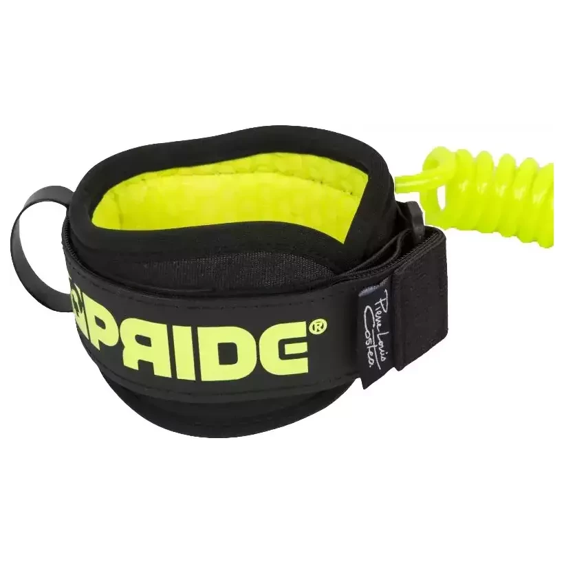 Kopie von Leash für Bodyboard Pride Pierre Louis Costes Biceps fluro Yellow