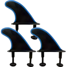 Dérives M-Fins TPU pour planche Soft Board
