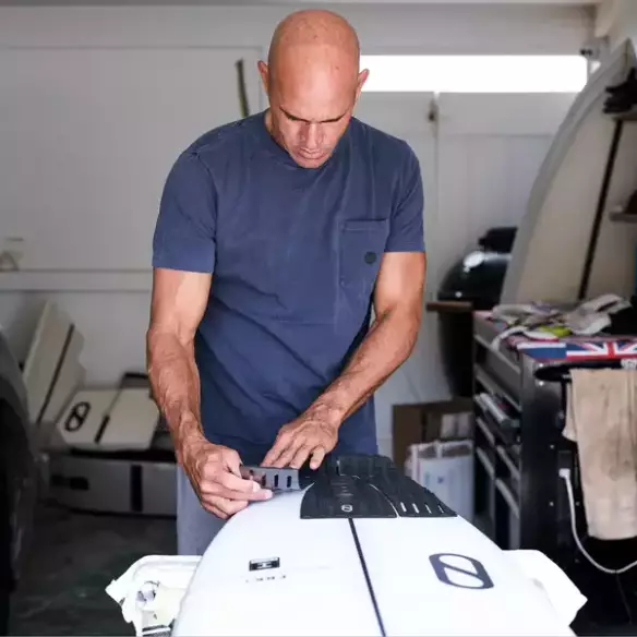 Pad de surf Slater Designs 3 piéces Black/Grey