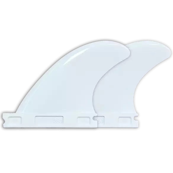 Longboard Stabilisator Finnen M-Fins Single Tab White