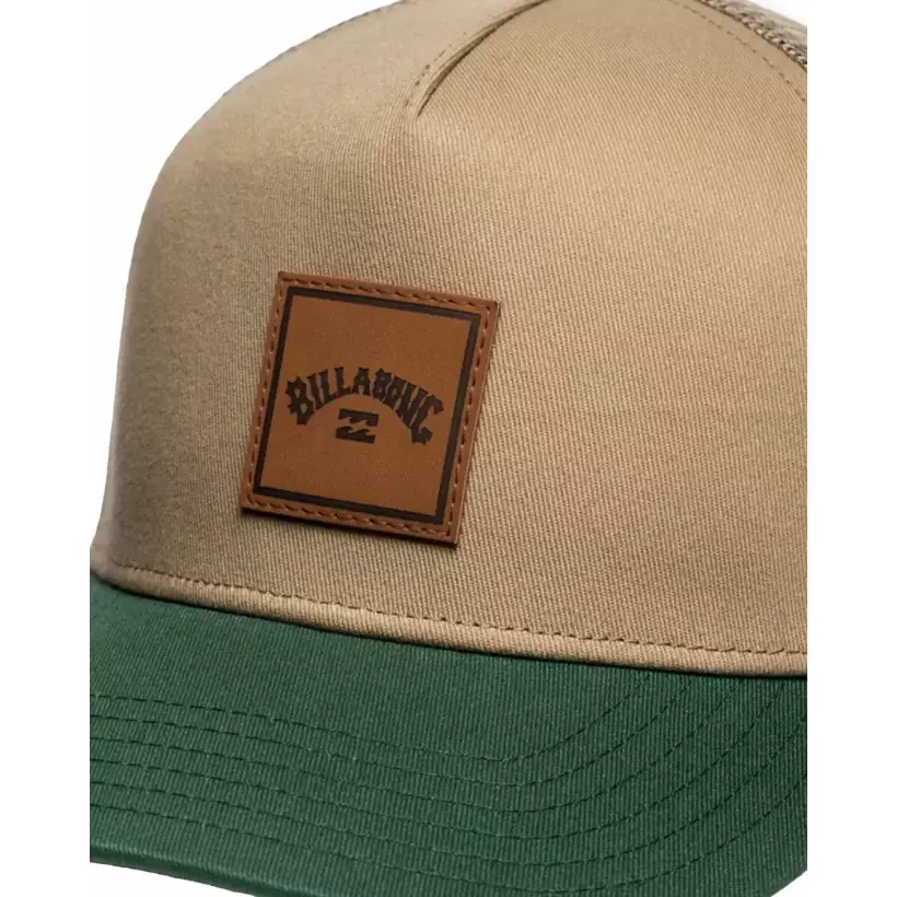 Cap Billabong Stacked trucker khaki