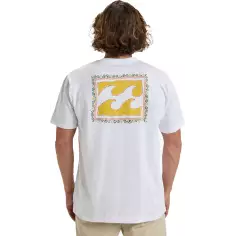 Maglietta Billabong Crayon Waves white 2
