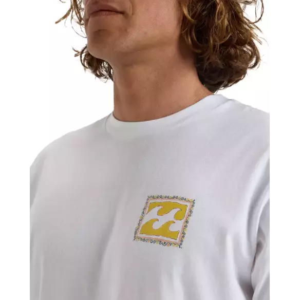 T-Shirt Billabong Crayon Waves white T-Shirt Billabong Crayon Waves white