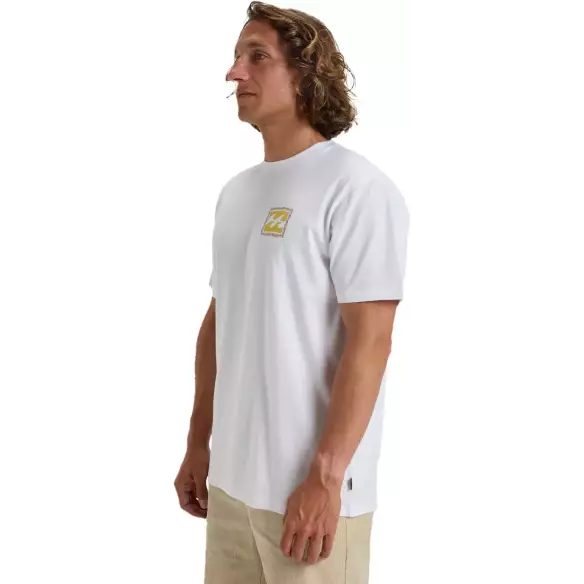 Shirt Billabong Crayon Waves white