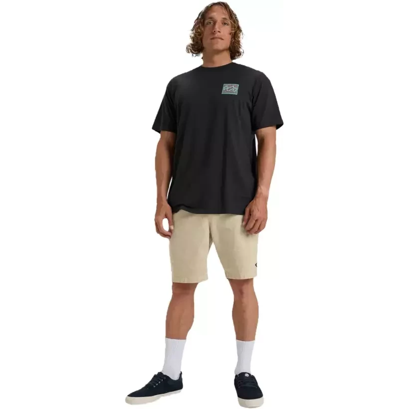 Camiseta Billabong Crayon Waves Black