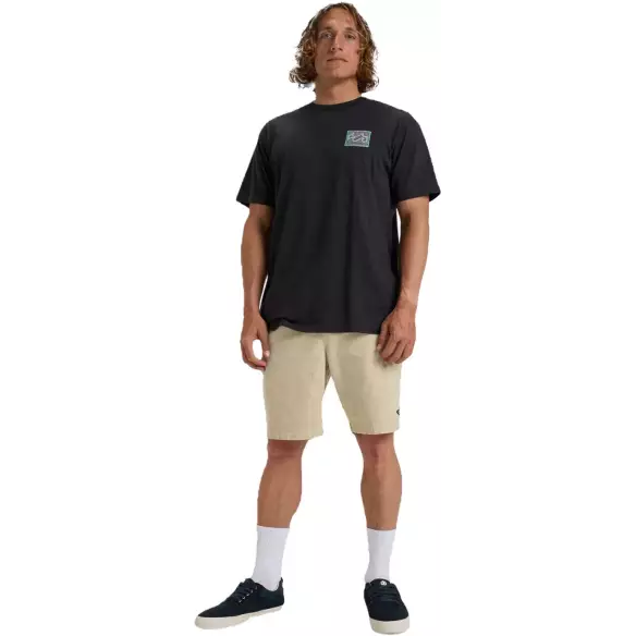 T-Shirt Billabong Crayon Waves Black