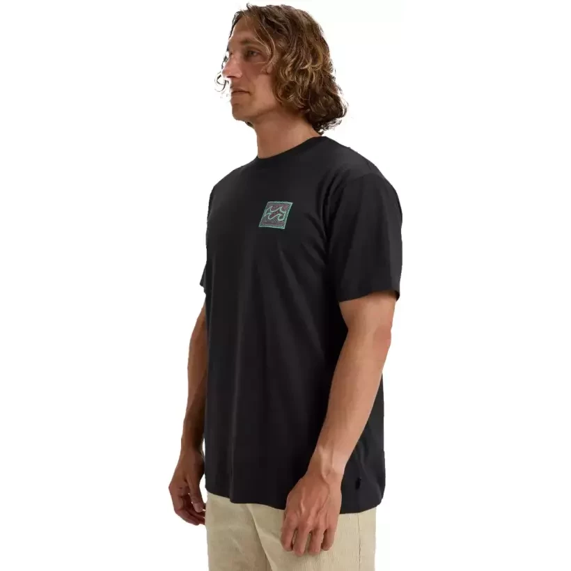 T-Shirt Billabong Crayon Waves Black