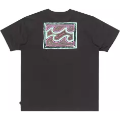 Shirt Billabong Crayon Waves Black 2