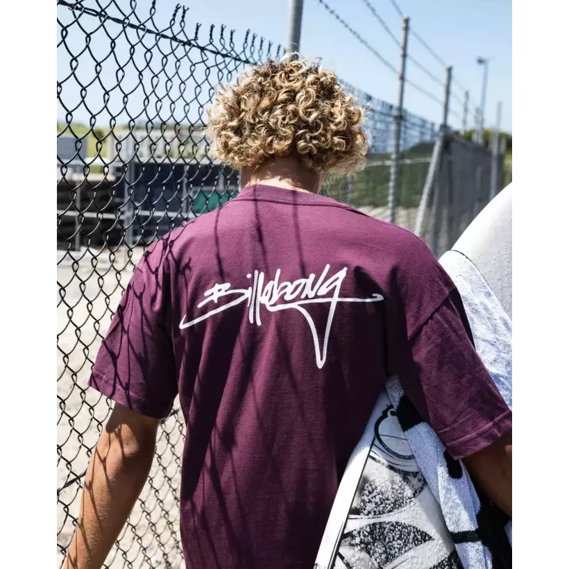 Maglietta Billabong Trucker Plum