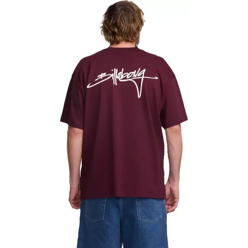 Camiseta Billabong Trucker Plum