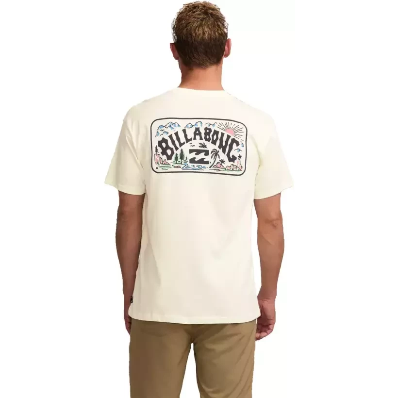 Camiseta Billabong Scenic off white