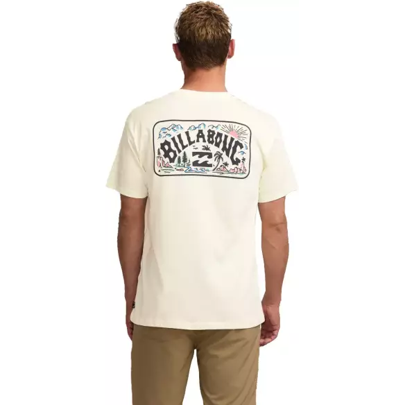 T-Shirt Billabong Scenic off white
